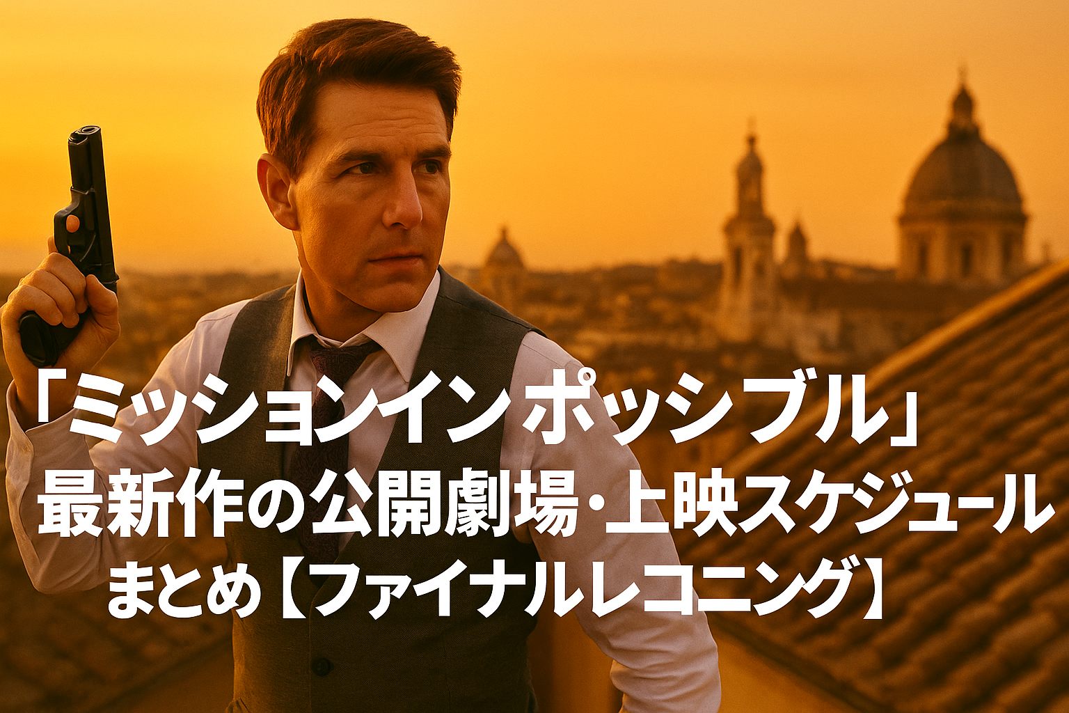 ■『ミッションインポッシブル』最新作の公開劇場・上映スケジュールまとめ【ファイナルレコニング】