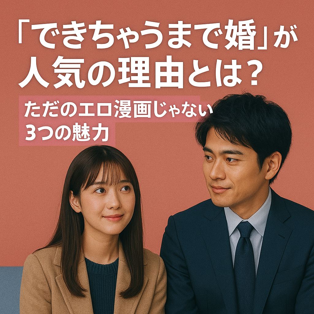 『できちゃうまで婚』が人気の理由とは？ただのエロ漫画じゃない3つの魅力