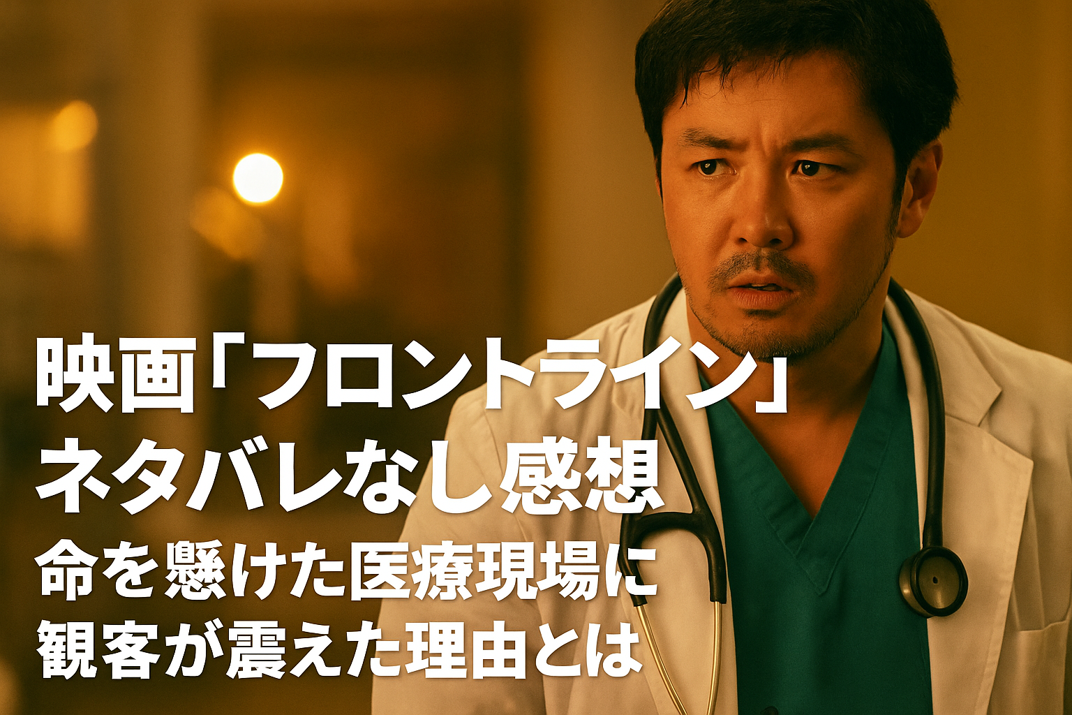 映画『フロントライン』ネタバレなし感想｜命を懸けた医療現場に観客が震えた理由とは