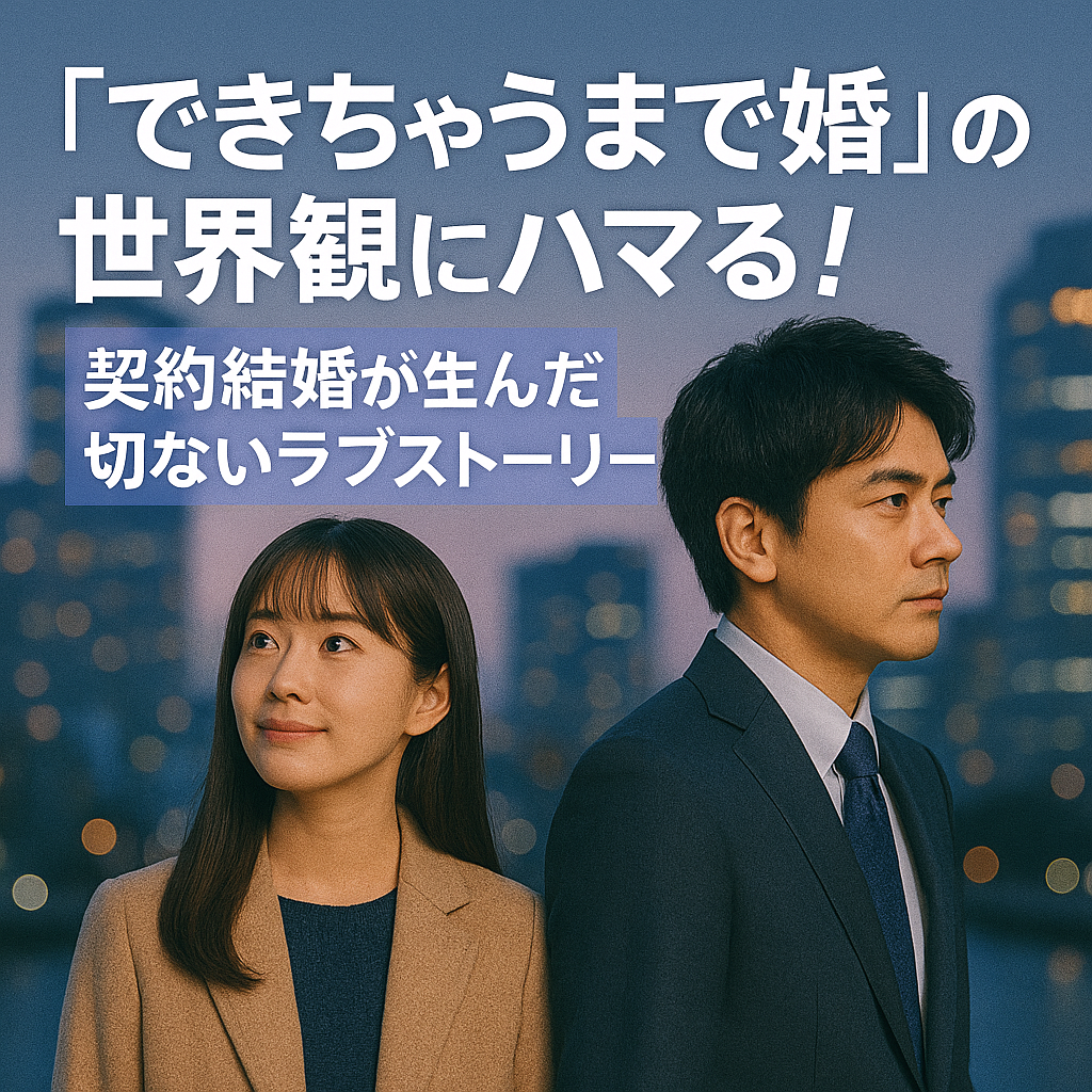 『できちゃうまで婚』の世界観にハマる！契約結婚が生んだ切ないラブストーリー