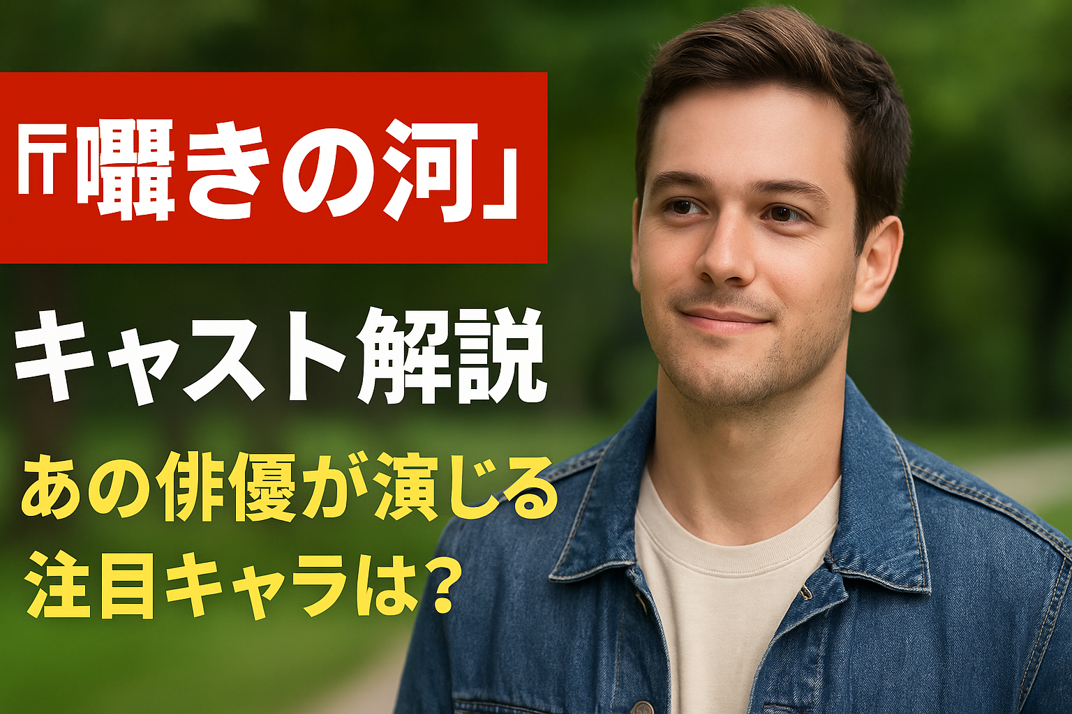 映画『囁きの河』キャスト解説｜あの俳優が演じる注目キャラは？