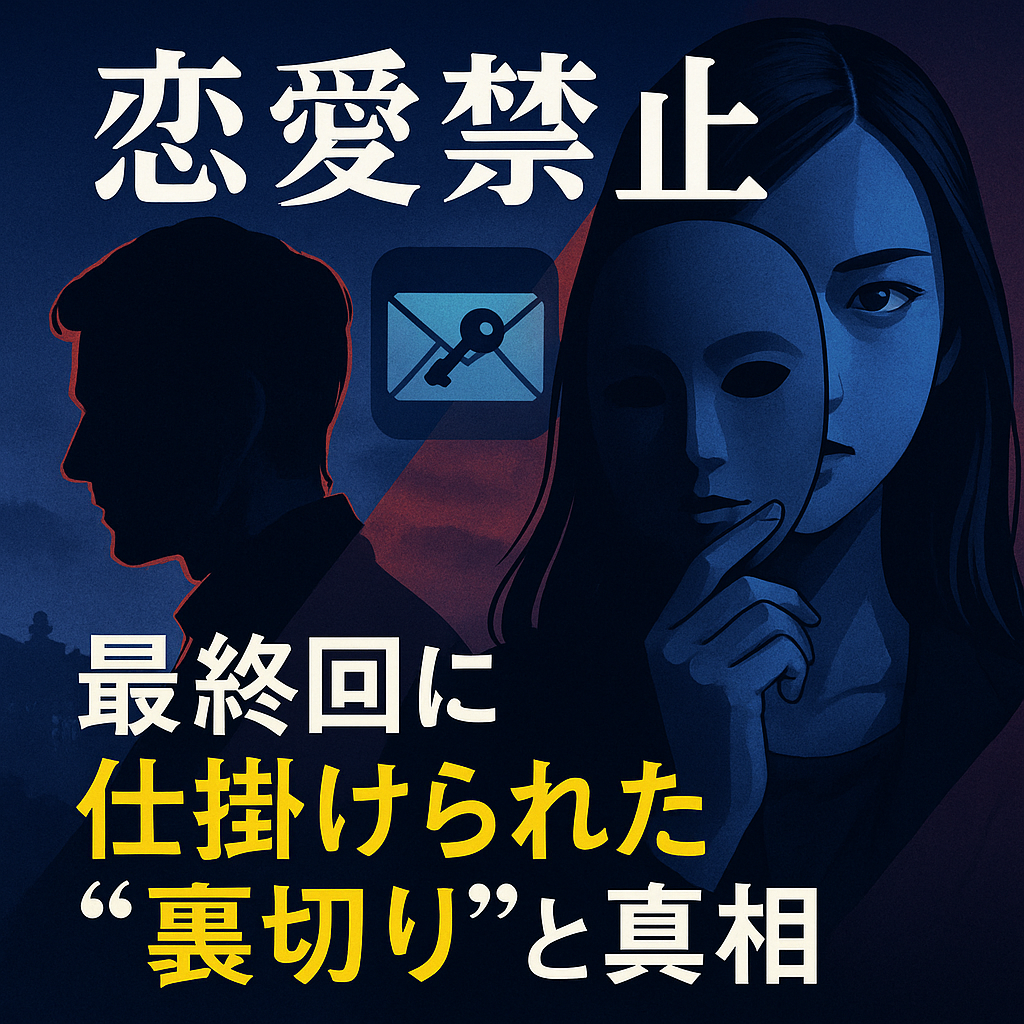 ドラマ『恋愛禁止』結末予想｜ラストに隠されたどんでん返しとは？