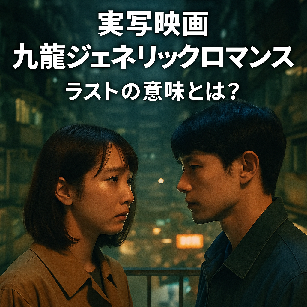 実写映画『九龍ジェネリックロマンス』のネタバレ解説｜ラストの意味と考察あり