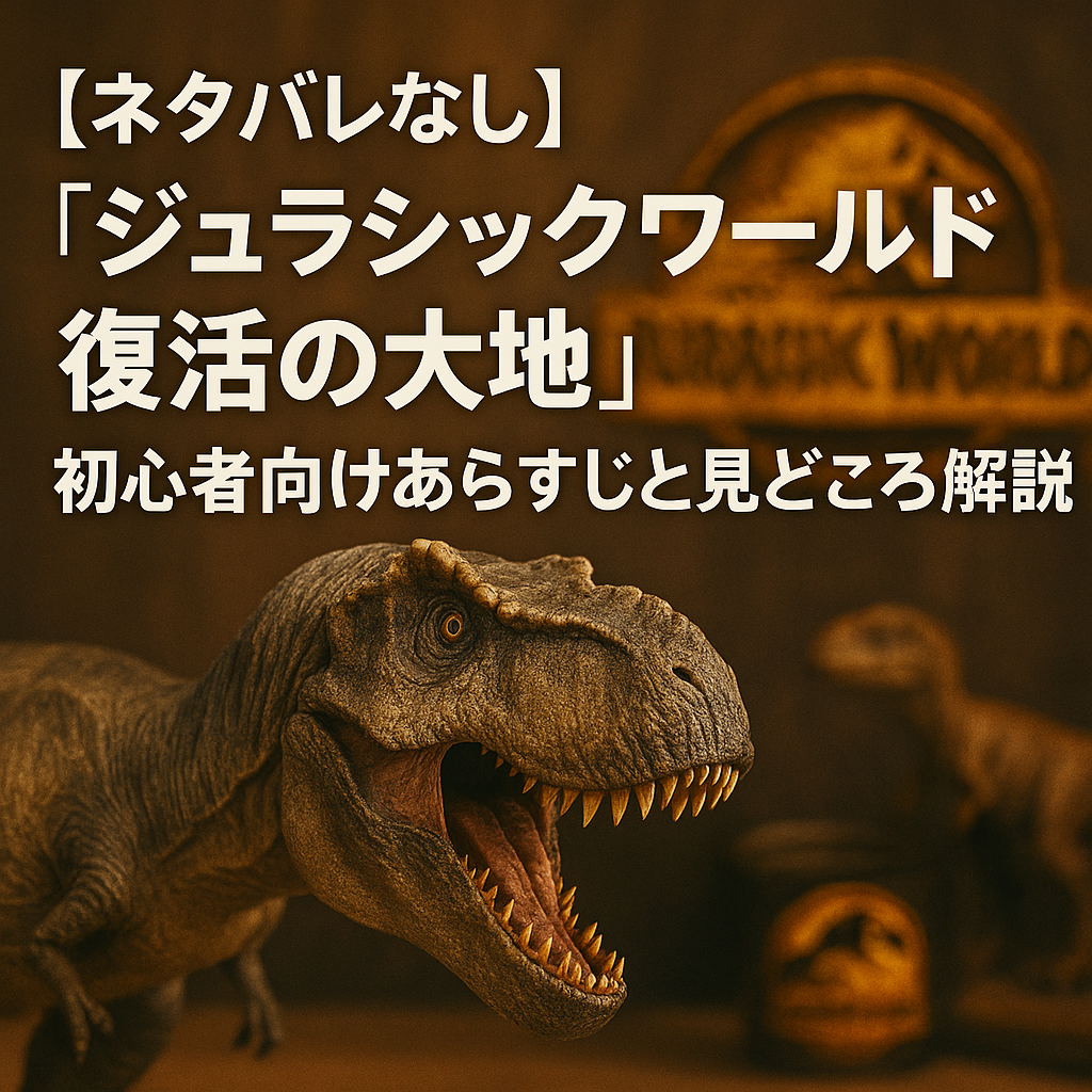 【ネタバレなし】『ジュラシック・ワールド 復活の大地』初心者向けあらすじと見どころ解説