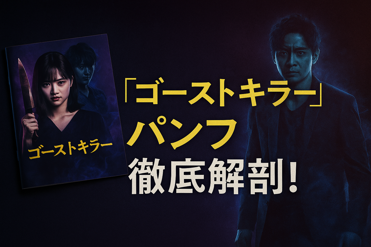 ■『ゴーストキラー』パンフレットの中身をチェック！裏設定やスタッフインタビューも
