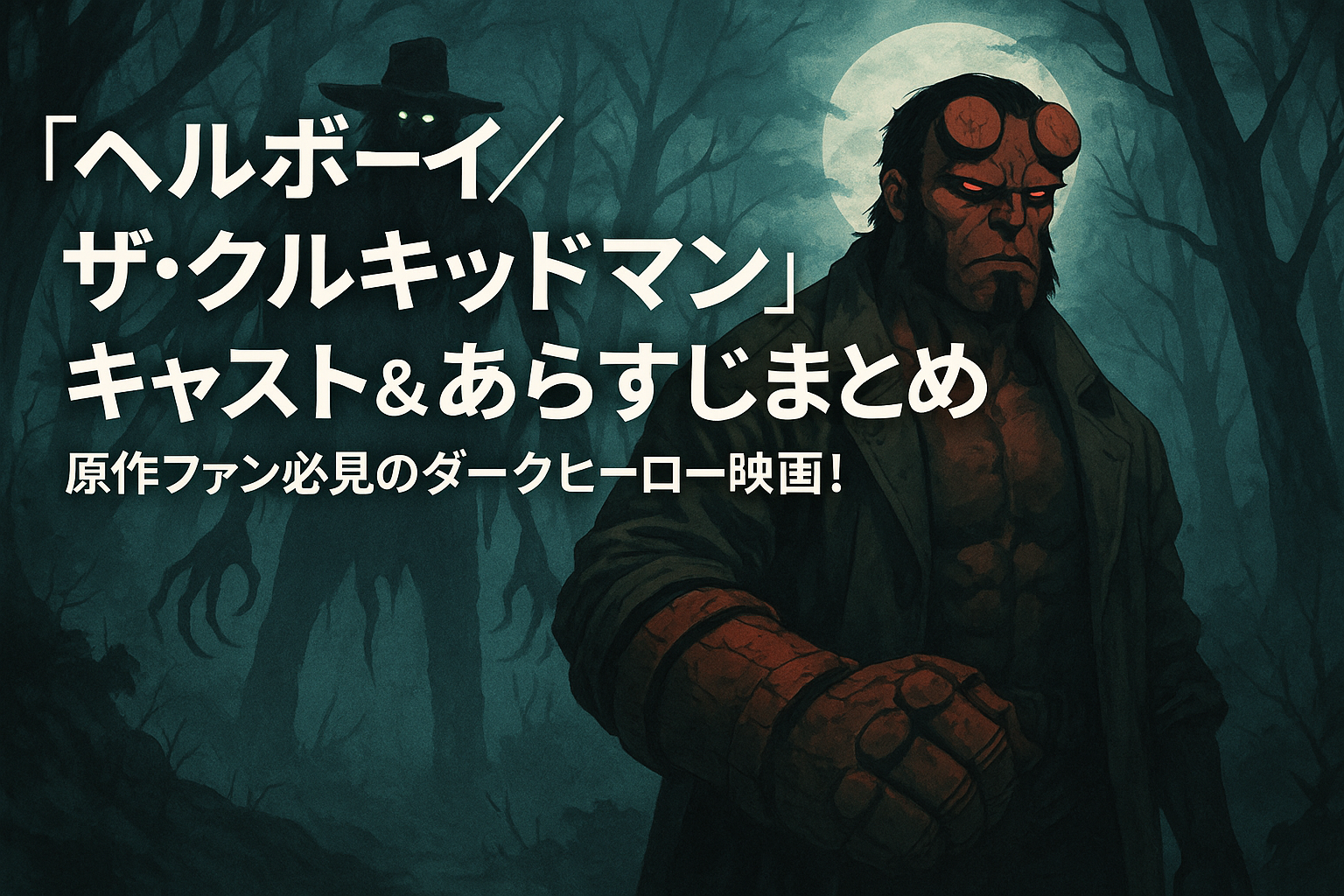 ■『ヘルボーイ／ザ・クルキッドマン』キャスト＆あらすじまとめ｜原作ファン必見のダークヒーロー映画！