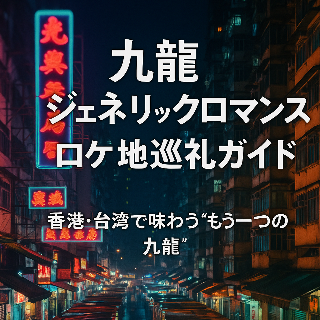 映画『九龍ジェネリックロマンス』ロケ地はどこ？撮影場所の聖地巡礼ガイド