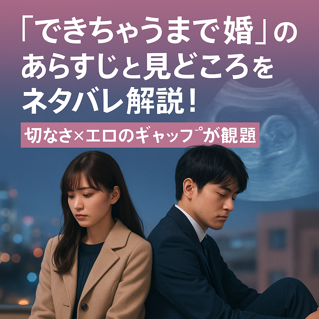 『できちゃうまで婚』のあらすじと見どころをネタバレ解説！切なさ×エロのギャップが話題