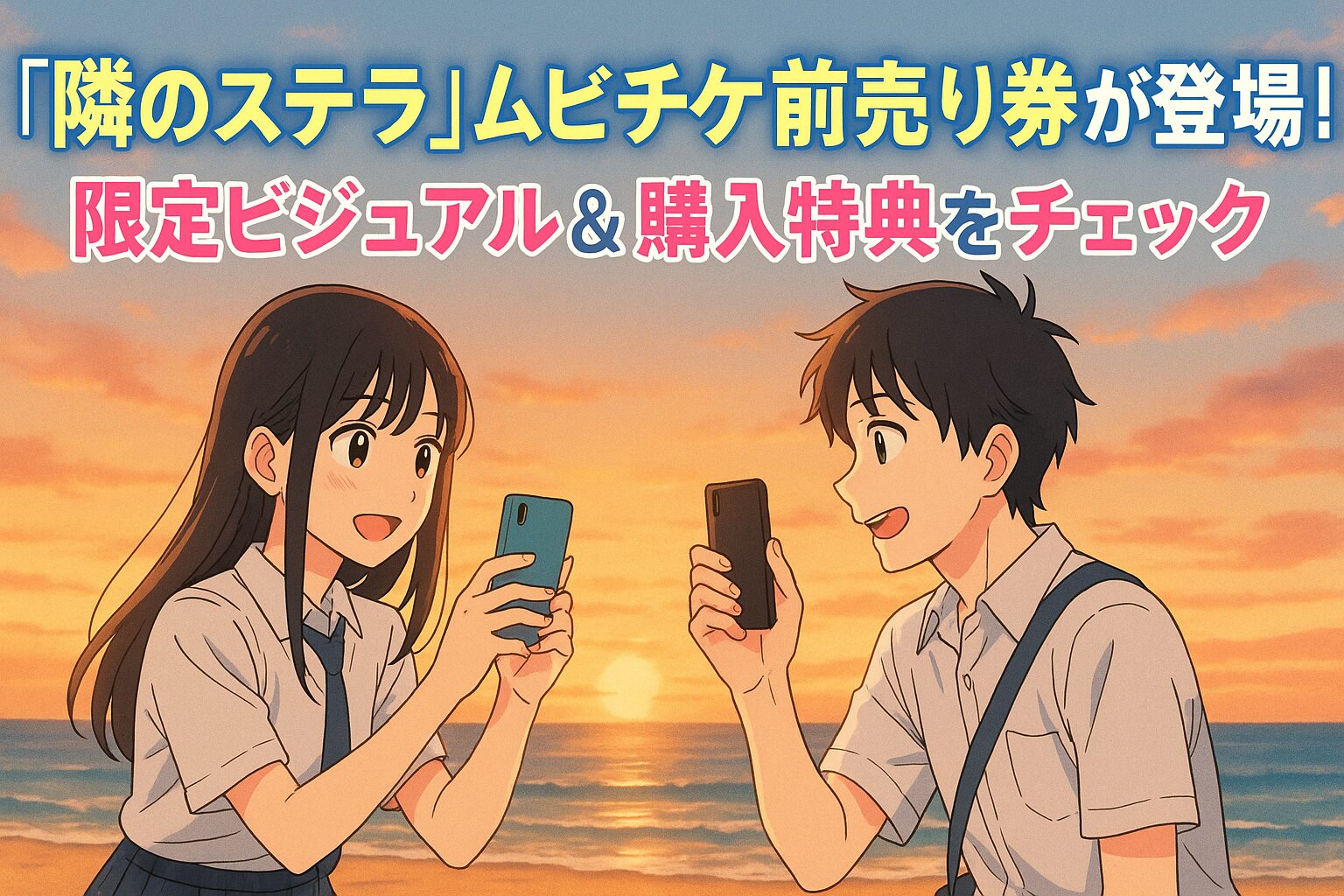 映画『隣のステラ』前売り券＆ムビチケ特典まとめ｜限定グッズをチェック