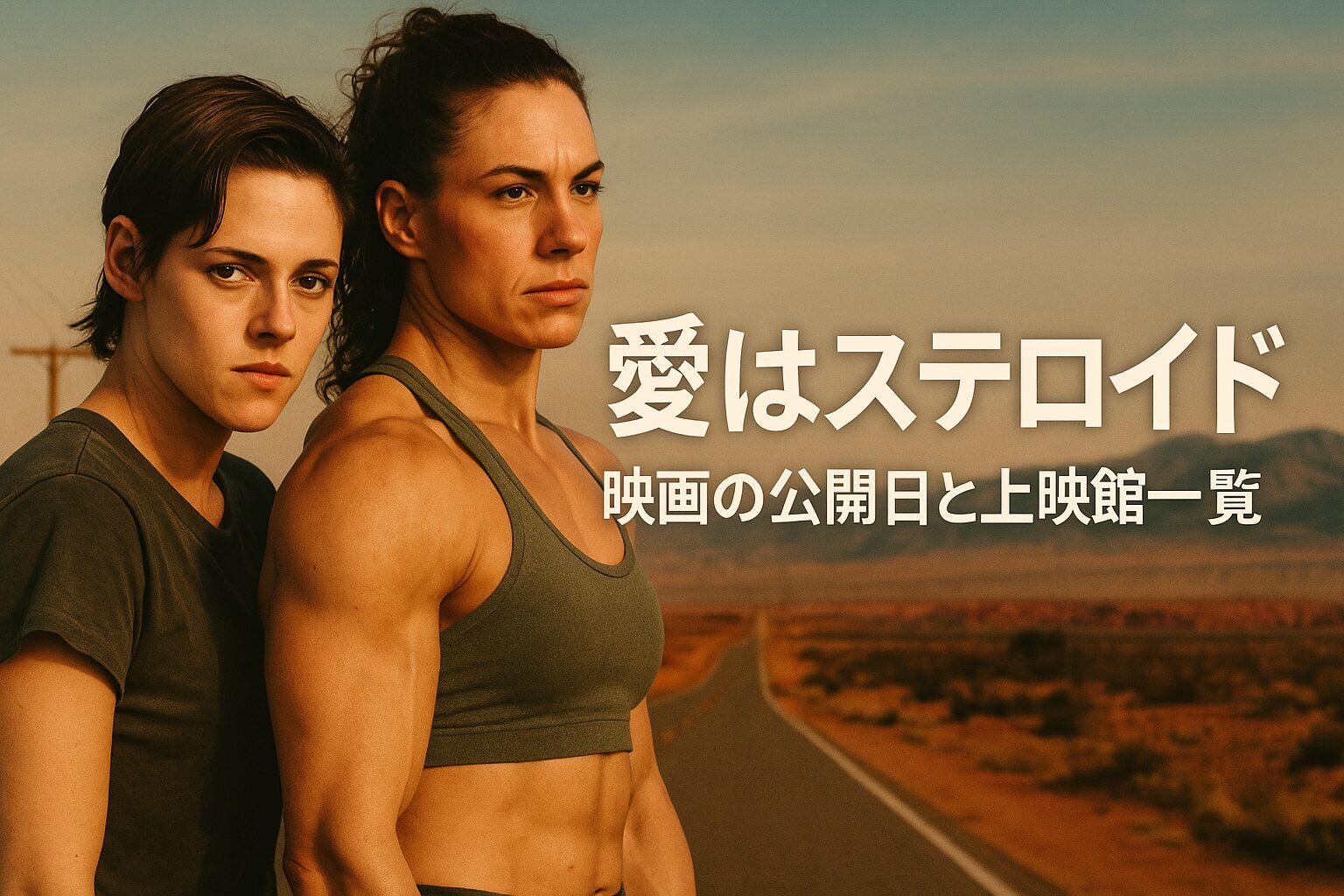 【愛はステロイド】映画の公開日と上映館一覧｜どこで観られる？