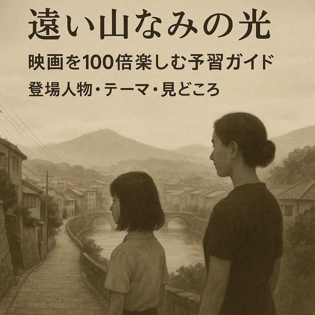 『遠い山なみの光』映画を100倍楽しむ予習ガイド｜登場人物・テーマ・見どころ