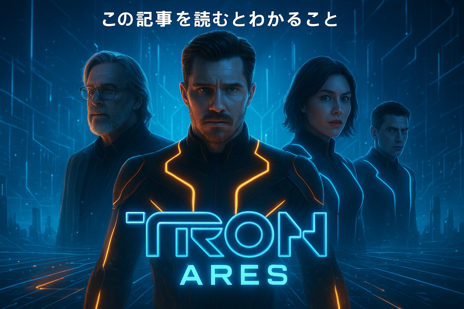 『トロン：アレス』キャスト＆登場キャラ｜ギャレット・ヘドランドは続投する？