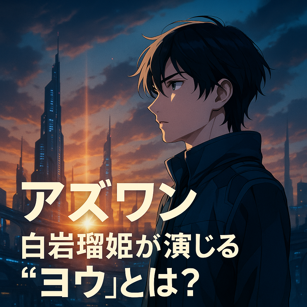アニメ映画『アズワン』で白岩瑠姫が演じるヨウとは？キャストと物語の全貌