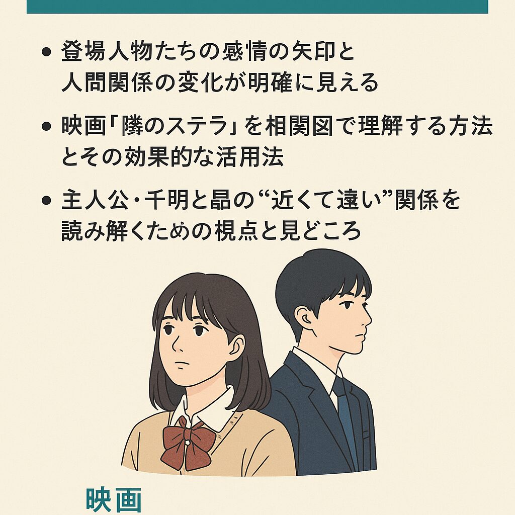 映画『隣のステラ』相関図＆登場人物関係性｜物語を理解するガイド
