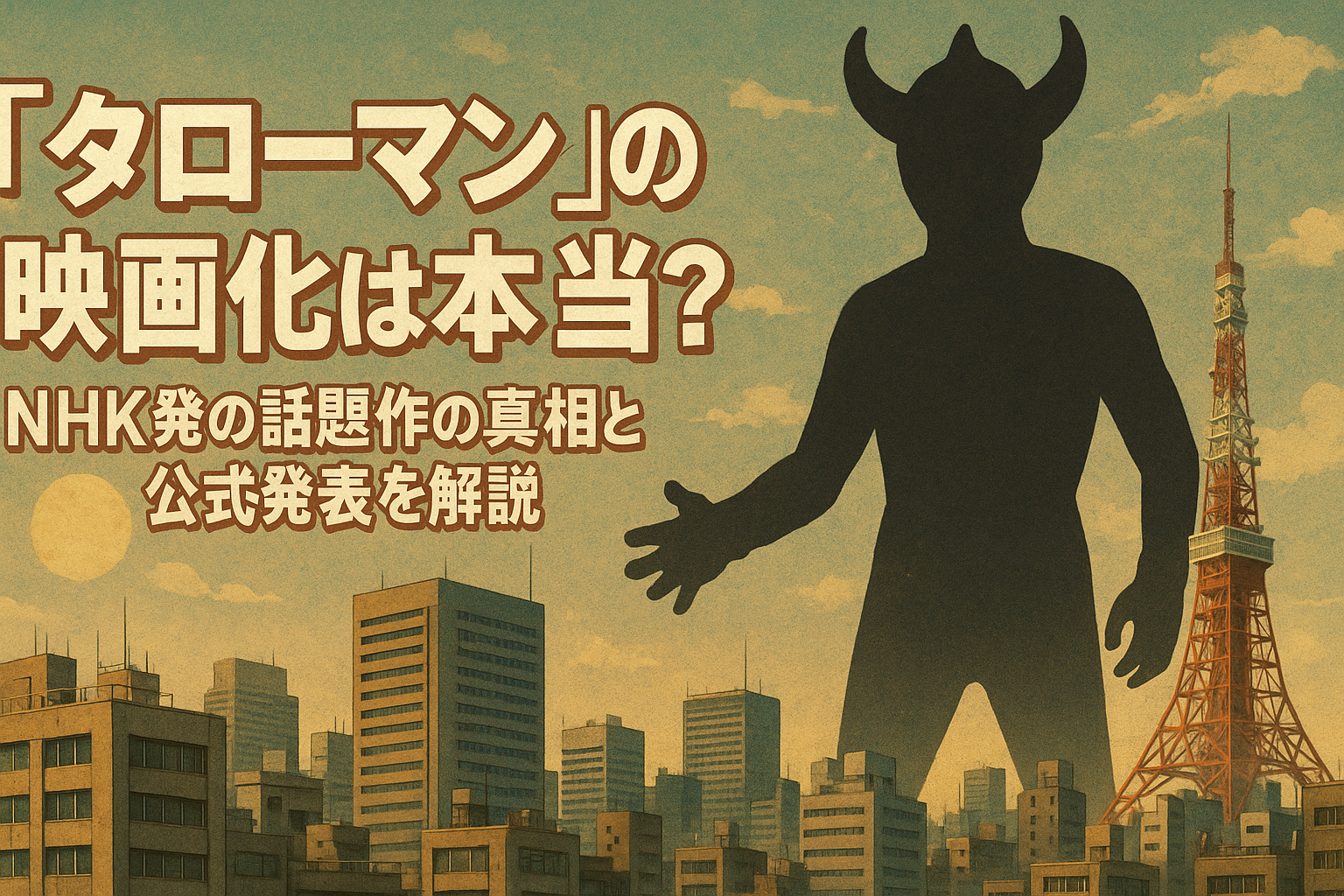 『タローマン』の映画化は本当？NHK発の話題作の真相と公式発表を解説