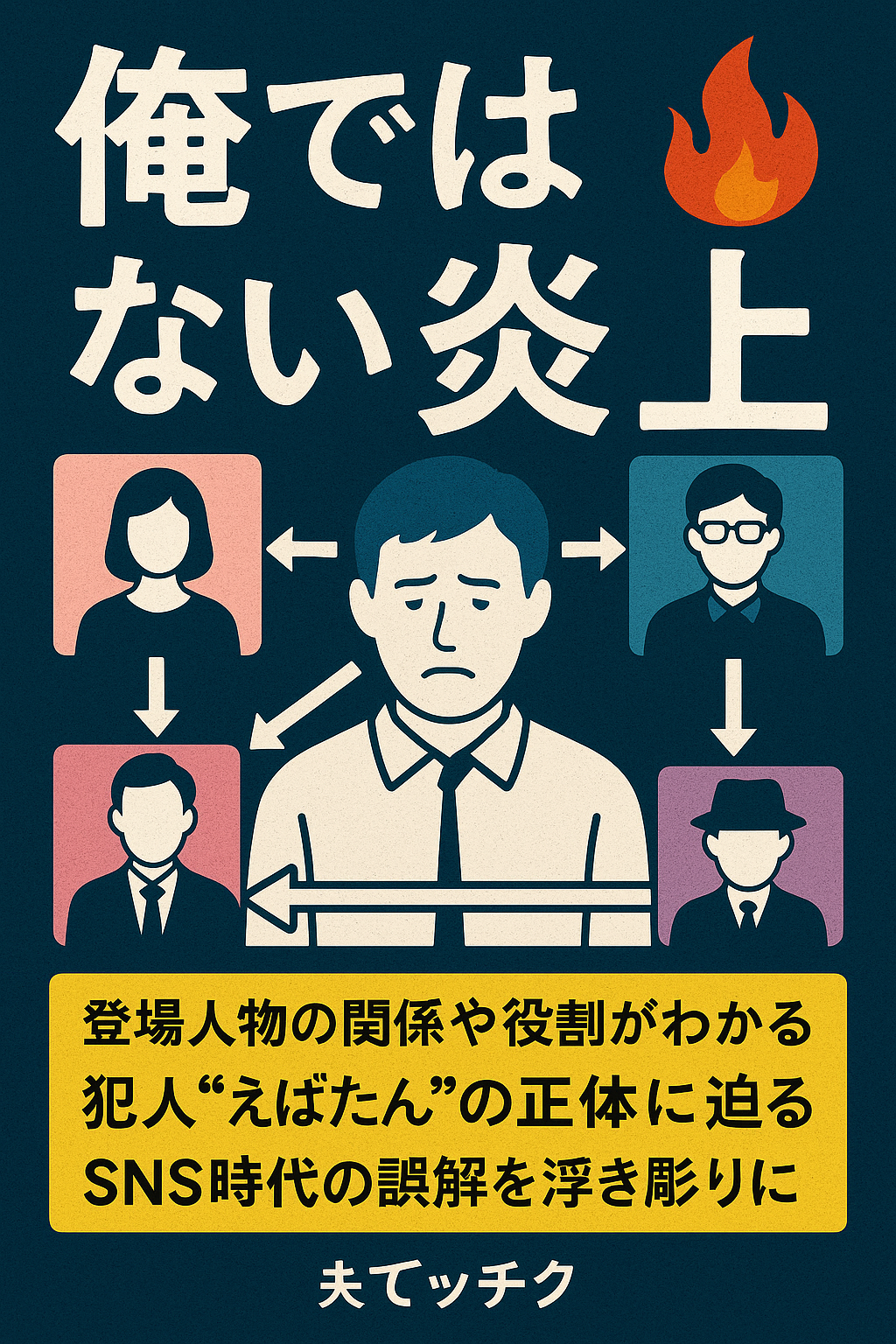 『俺ではない炎上』登場人物と相関図まとめ｜犯人は誰？