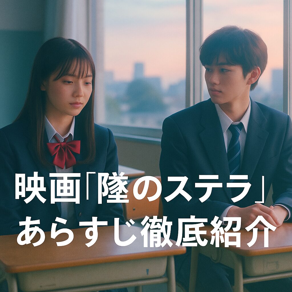 映画『隣のステラ』あらすじ徹底紹介｜八木勇征×西垣匠が描く切ない青春
