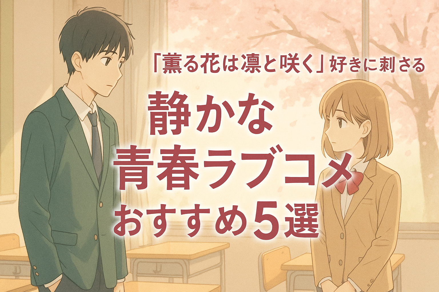 『薫る花は凛と咲く』と似たおすすめ漫画5選｜胸キュン青春ラブコメ好き必見！