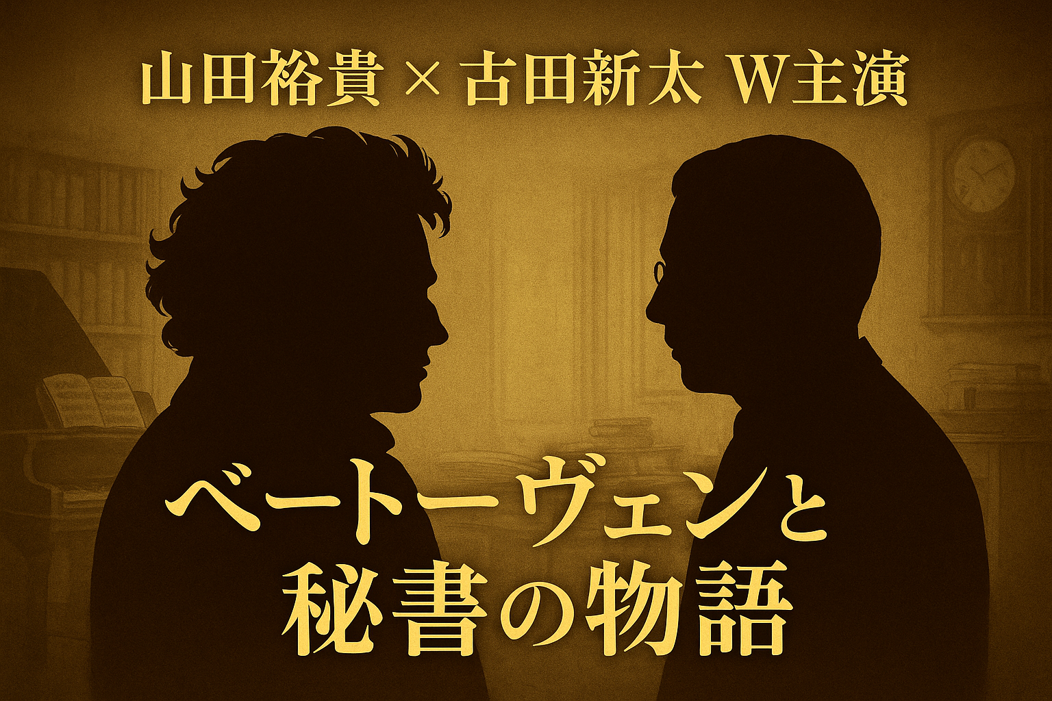 山田裕貴＆古田新太のW主演が描くベートーヴェンと秘書の関係