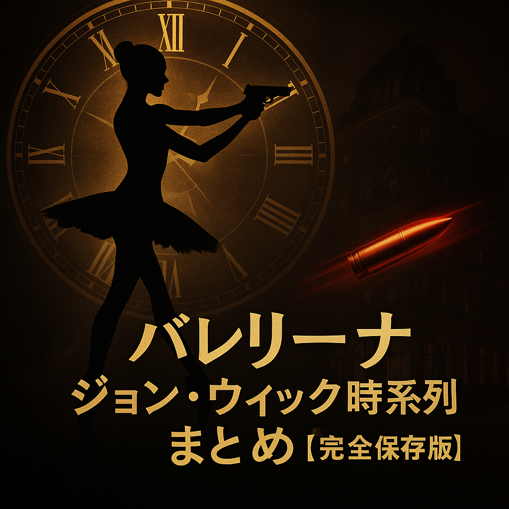 『バレリーナ』ジョン・ウィックシリーズ全体の時系列まとめ【完全保存版】