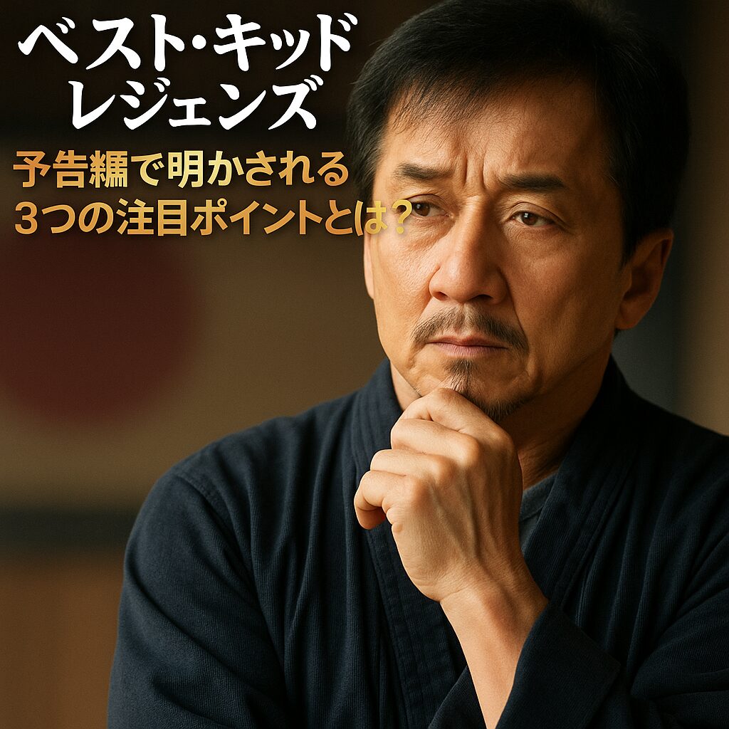 【予告編公開】ベスト・キッド レジェンズの映像からわかる注目ポイント