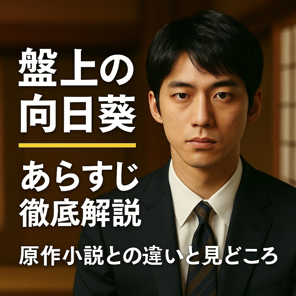 『盤上の向日葵』あらすじ徹底解説｜原作小説との違いと見どころ