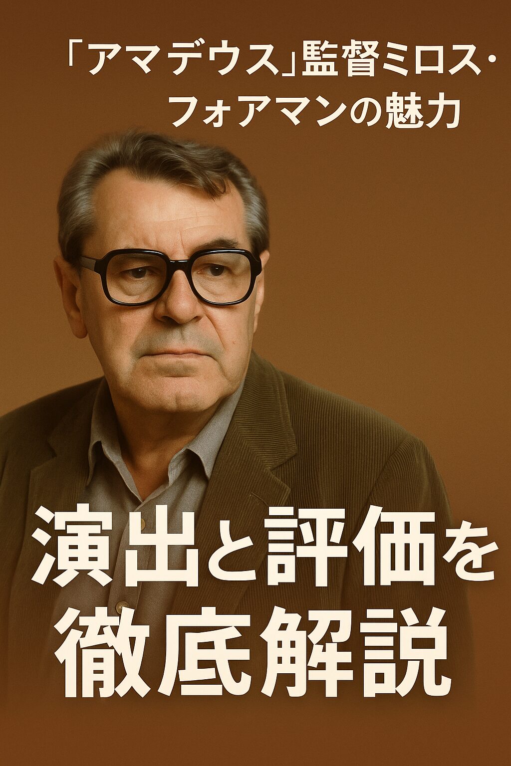 『アマデウス』映画の監督ミロス・フォアマンとは？演出の魅力と評価