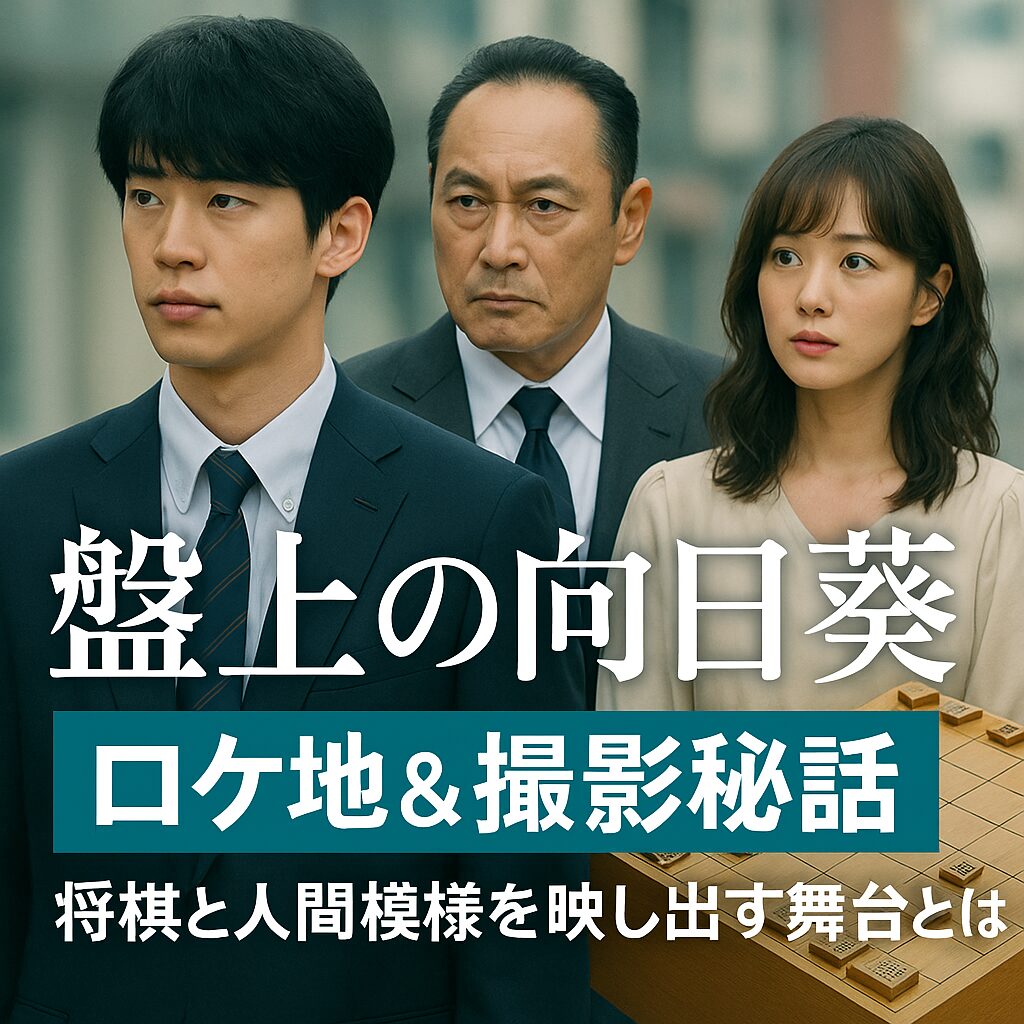 『盤上の向日葵』ロケ地＆撮影秘話｜将棋と人間模様を映し出す舞台とは