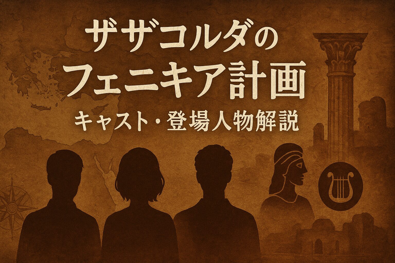 『ザザコルダのフェニキア計画』キャスト・登場人物一覧と役柄解説