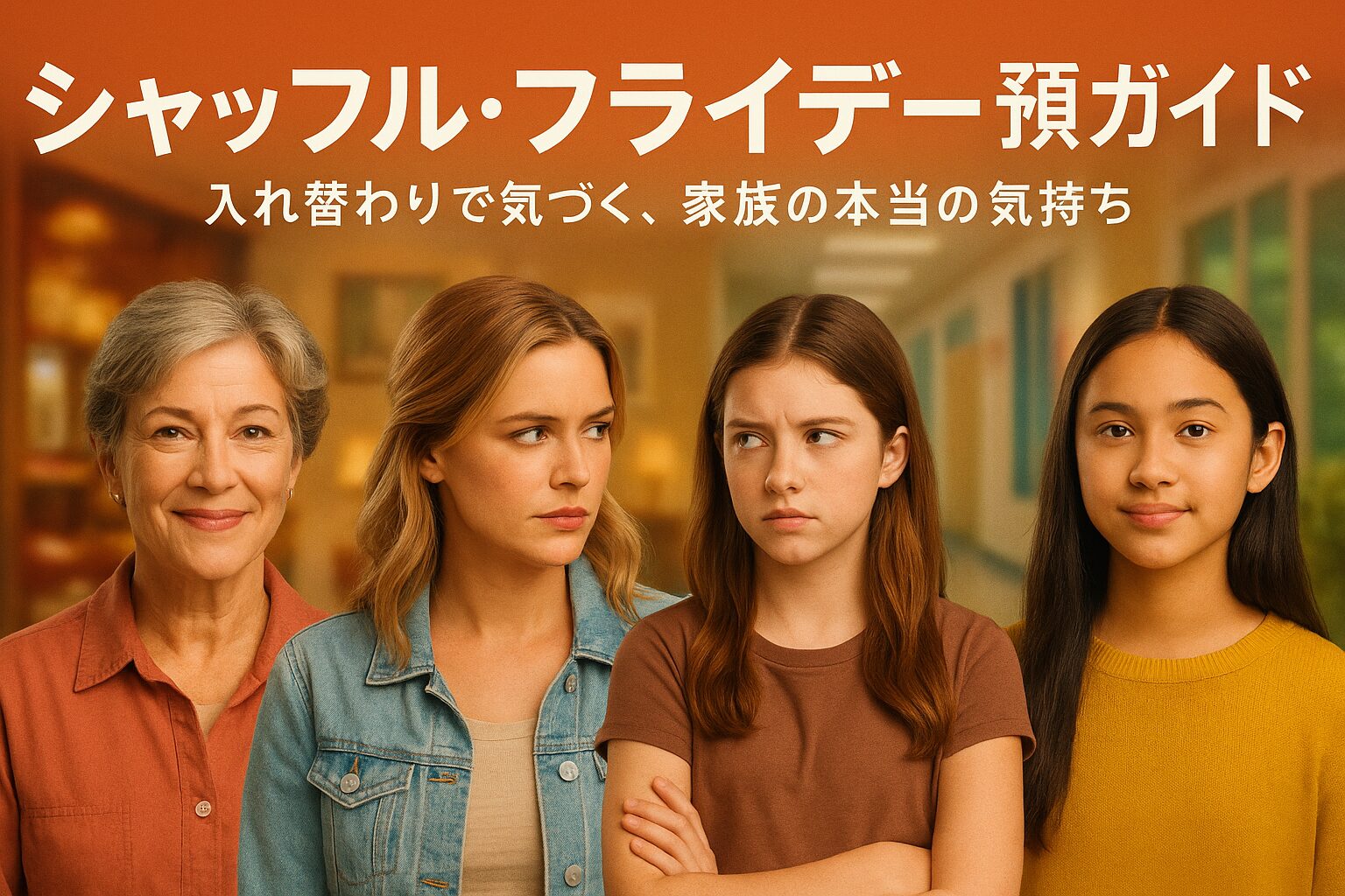 映画『シャッフル・フライデー』を100倍楽しむ予習ガイド｜キャラクターとテーマ