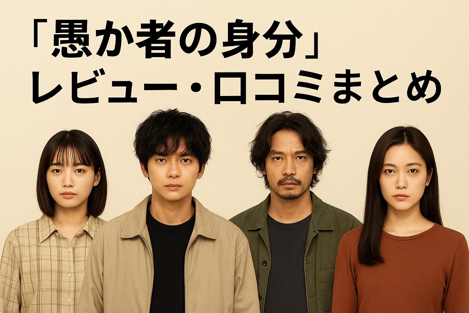 『愚か者の身分』レビュー・口コミまとめ｜観客の評価と注目ポイント