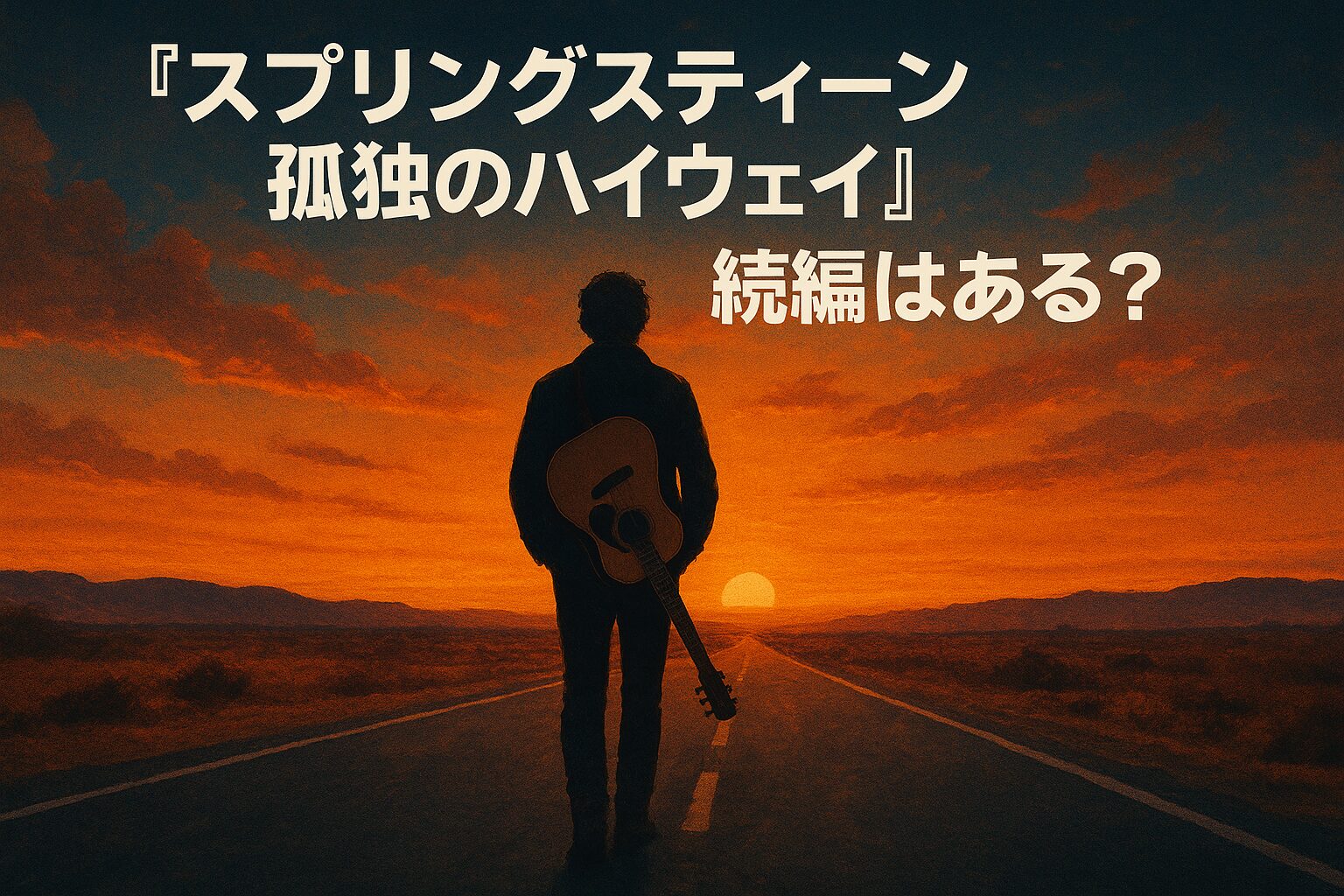 📺 『スプリングスティーン 孤独のハイウェイ』続編はある？ブルース・スプリングスティーンの次回作を徹底考察