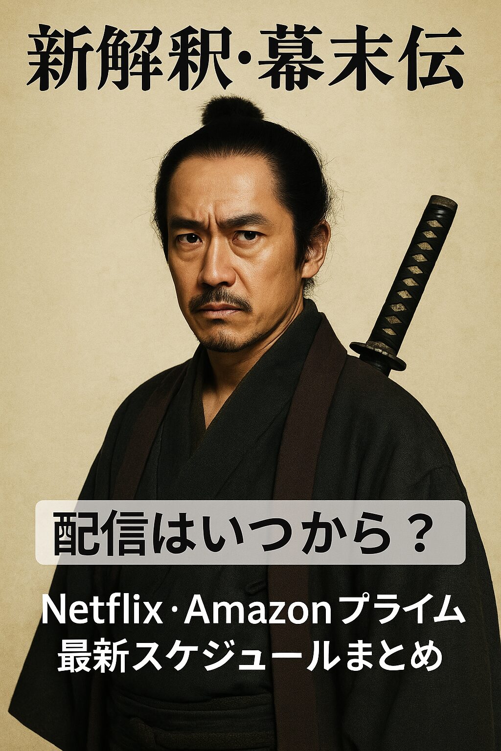 ⏱️ 『新解釈・幕末伝』配信はいつから？Netflix・Amazonプライム最新スケジュールまとめ⚔️📺