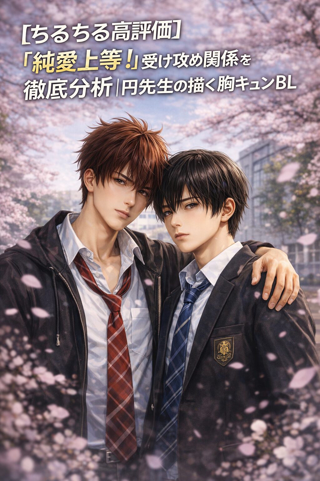 【ちるちる高評価】『純愛上等！』受け攻め関係を徹底分析｜円先生の描く胸キュンBL