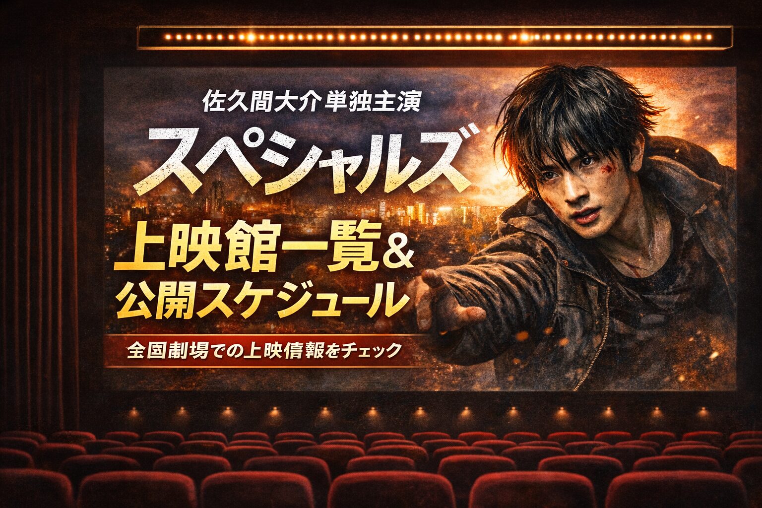 映画『スペシャルズ』上映館一覧＆公開スケジュール｜全国劇場での上映情報をチェック