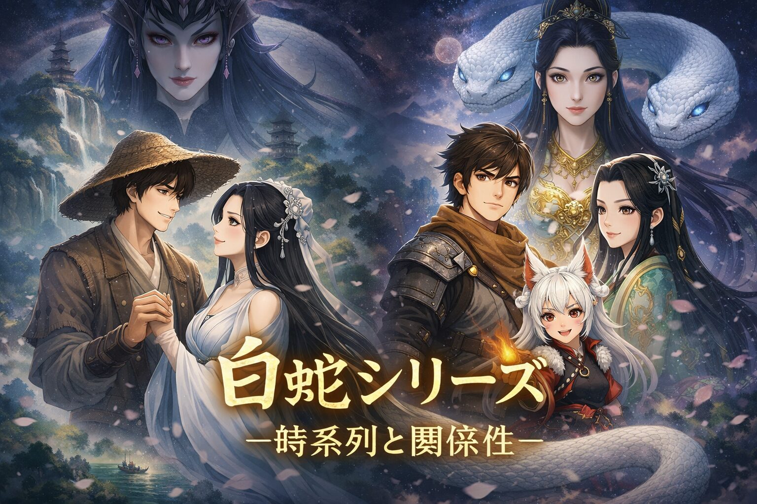 【考察】白蛇シリーズの時系列と関係性｜『白蛇：縁起』から『浮生』へのつながりを整理