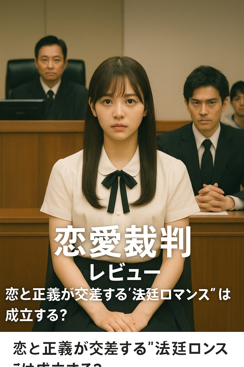 💘『恋愛裁判』レビュー｜恋と正義が交差する“法廷ロマンス”は成立する？（ネタバレなし）