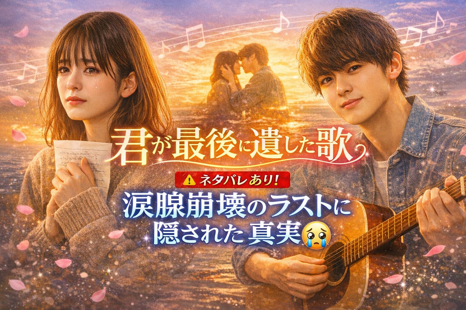 【君が最後に遺した歌】ネタバレあり！涙腺崩壊のラストに隠された真実😭