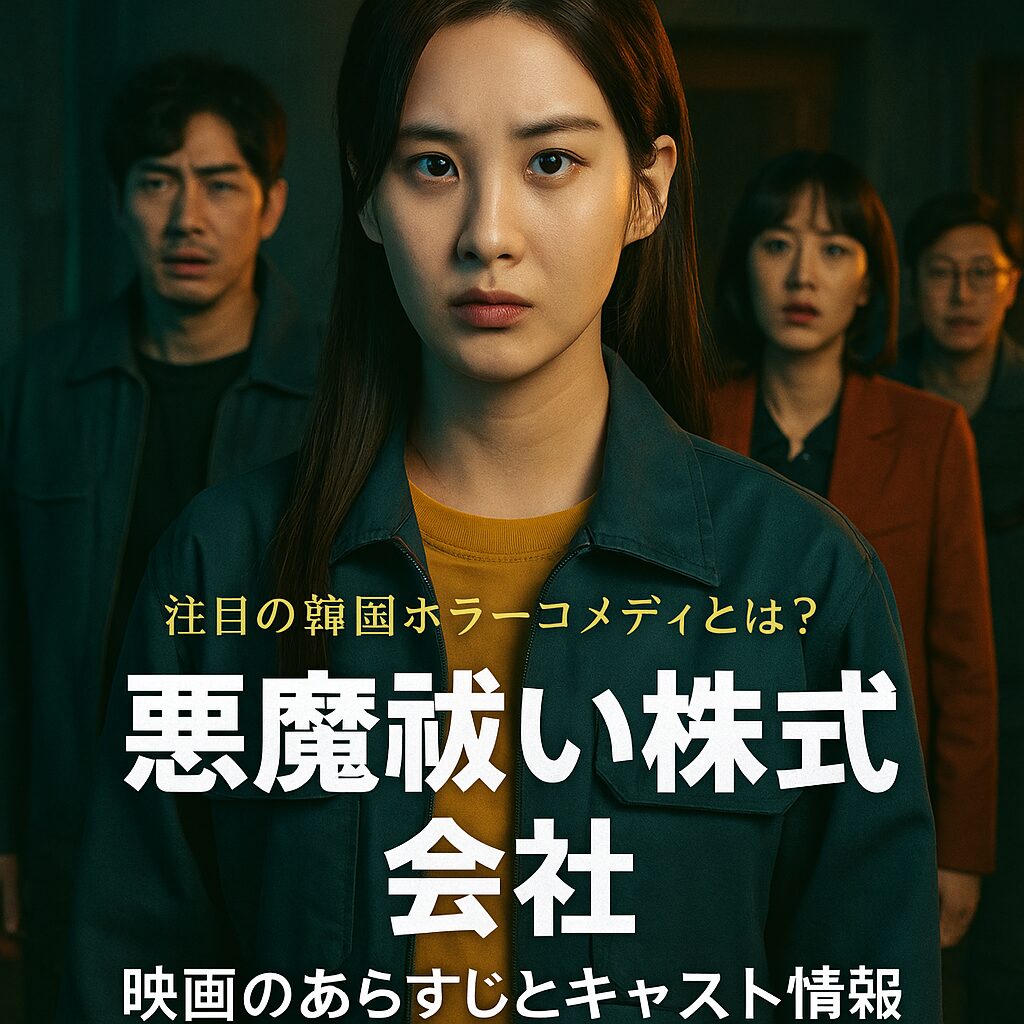 『悪魔祓い株式会社』映画のあらすじとキャスト情報｜注目の韓国ホラーコメディとは？