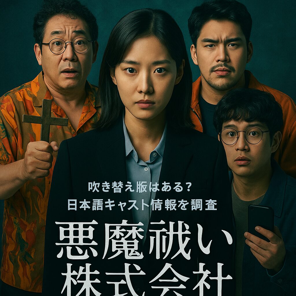 『悪魔祓い株式会社』吹き替え版はある？日本語キャスト情報を調査