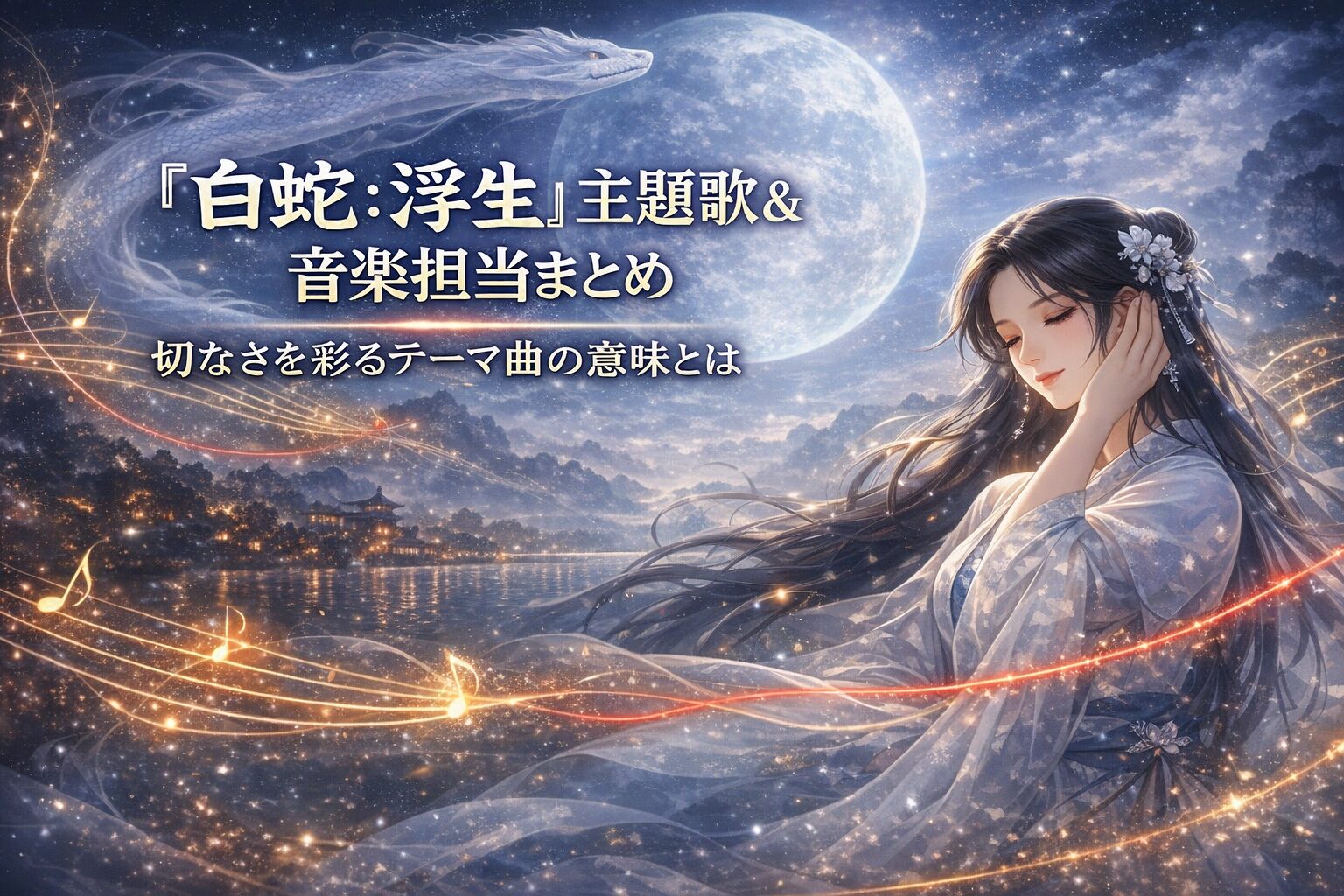 『白蛇：浮生』主題歌＆音楽担当まとめ｜切なさを彩るテーマ曲の意味とは