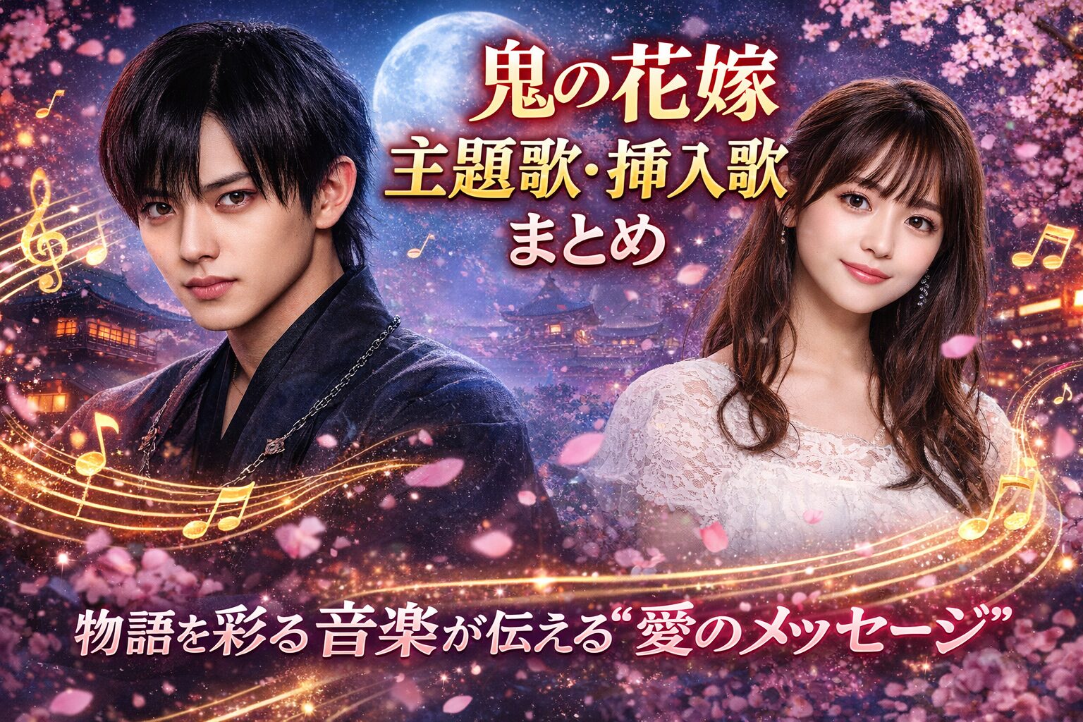 『鬼の花嫁』主題歌・挿入歌まとめ｜物語を彩る音楽が伝える“愛のメッセージ”