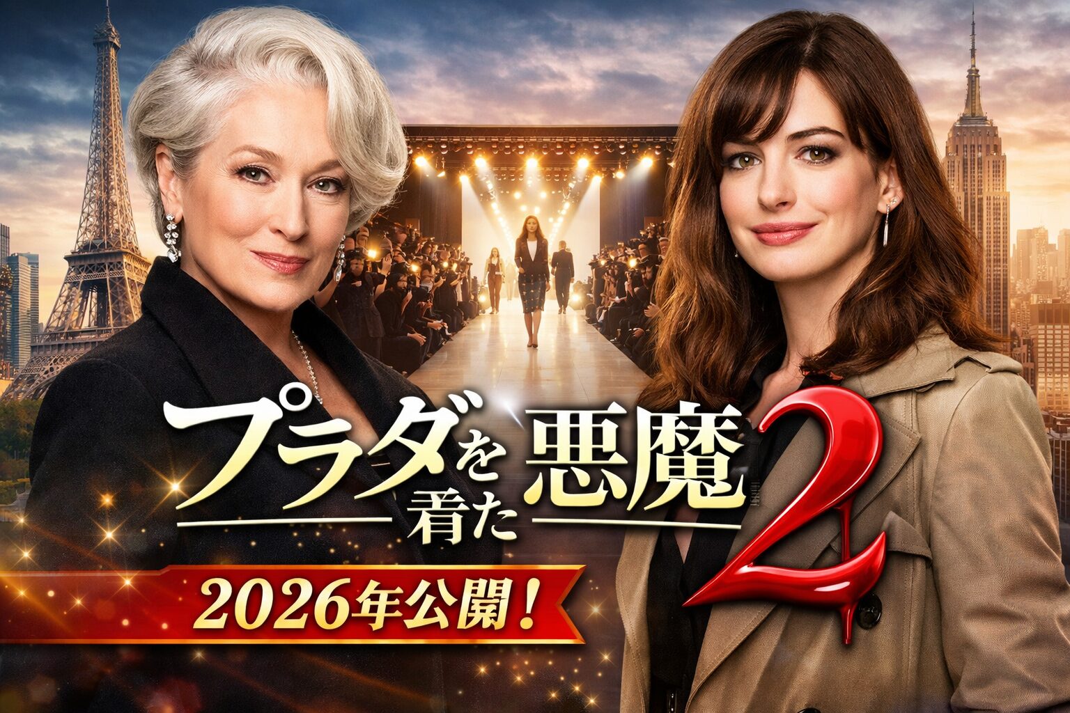 【2026年5月1日公開】映画『プラダを着た悪魔2』あらすじ・キャスト・最新情報まとめ