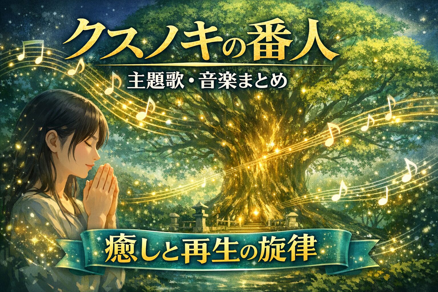 『クスノキの番人』主題歌・音楽まとめ｜菅野祐悟が描く“癒しと再生”の旋律