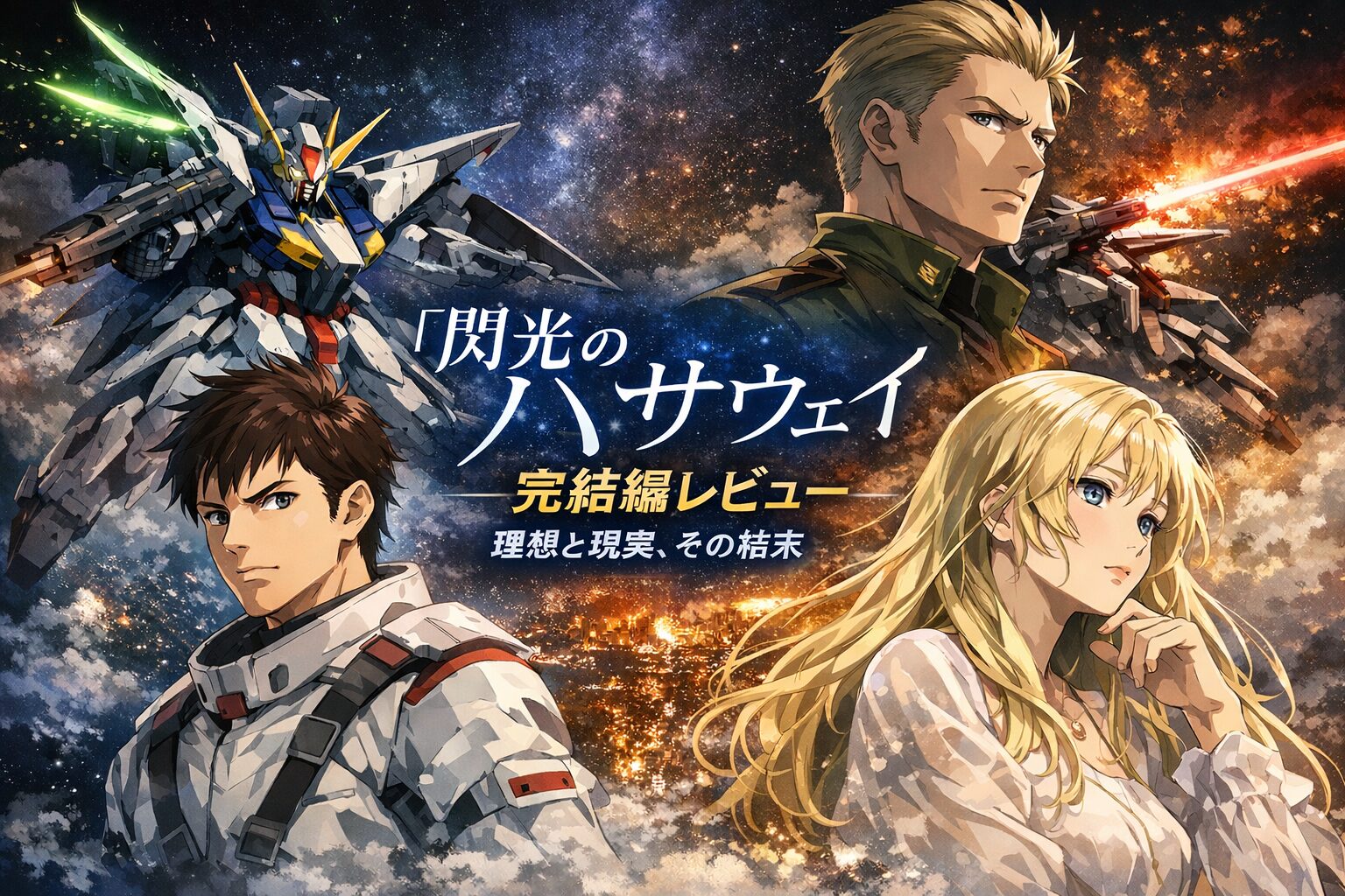 映画『閃光のハサウェイ』完結編レビュー｜シリーズを貫く“理想と現実”の対立を読む