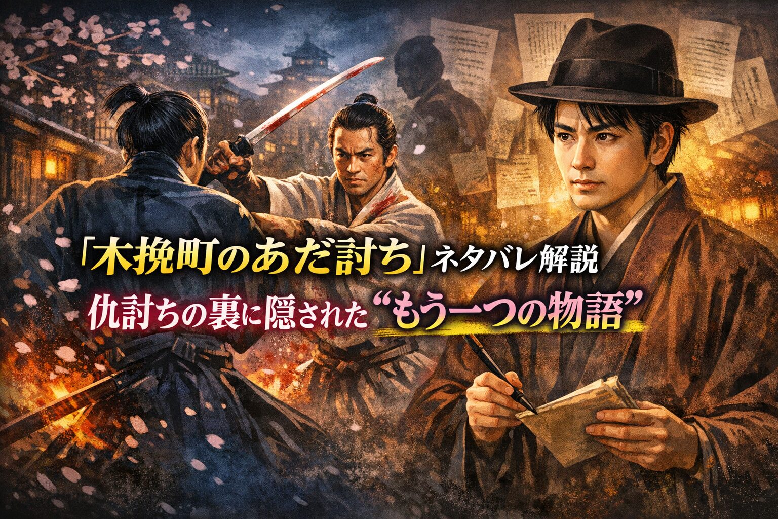 『木挽町のあだ討ち』ネタバレ解説｜仇討ちの裏に隠された“もう一つの物語”