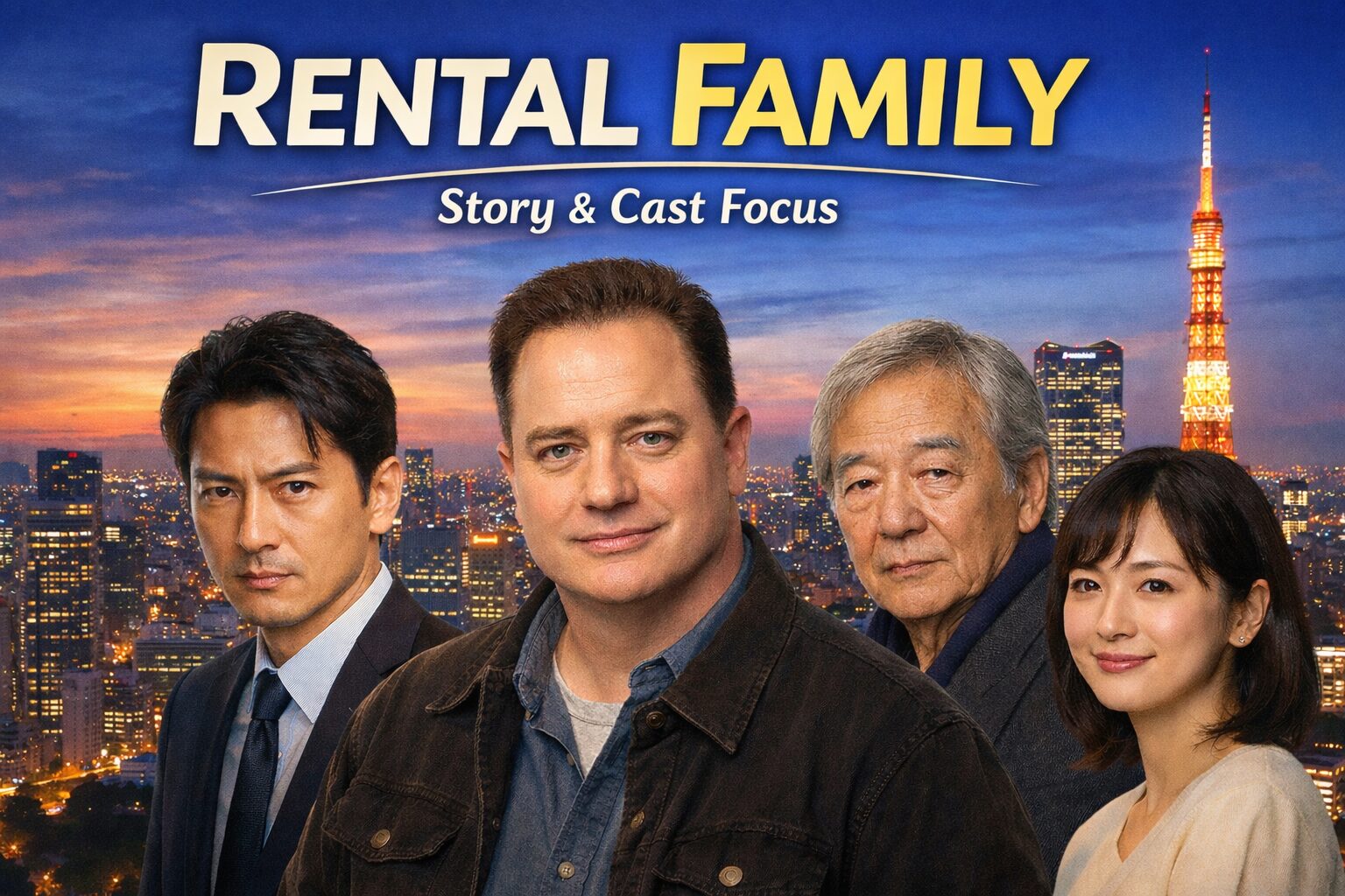 『レンタル・ファミリー』キャスト一覧｜ブレンダン・フレイザー×日本人俳優陣に注目