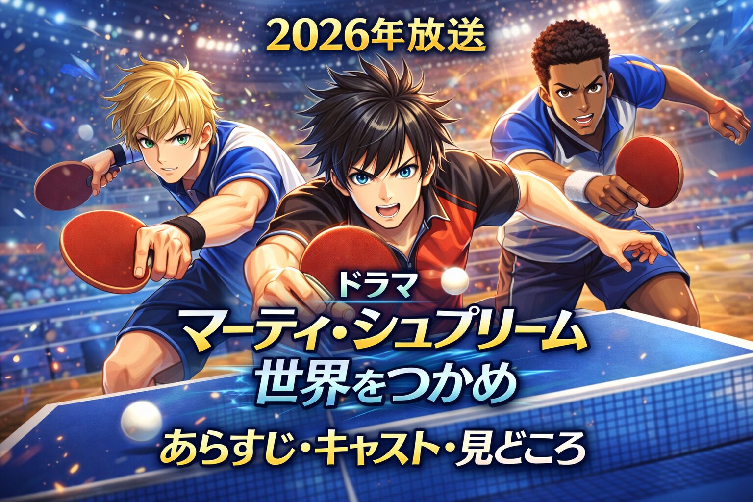 【2026年公開】映画『マーティ・シュプリーム 世界をつかめ』あらすじ・キャスト・見どころ