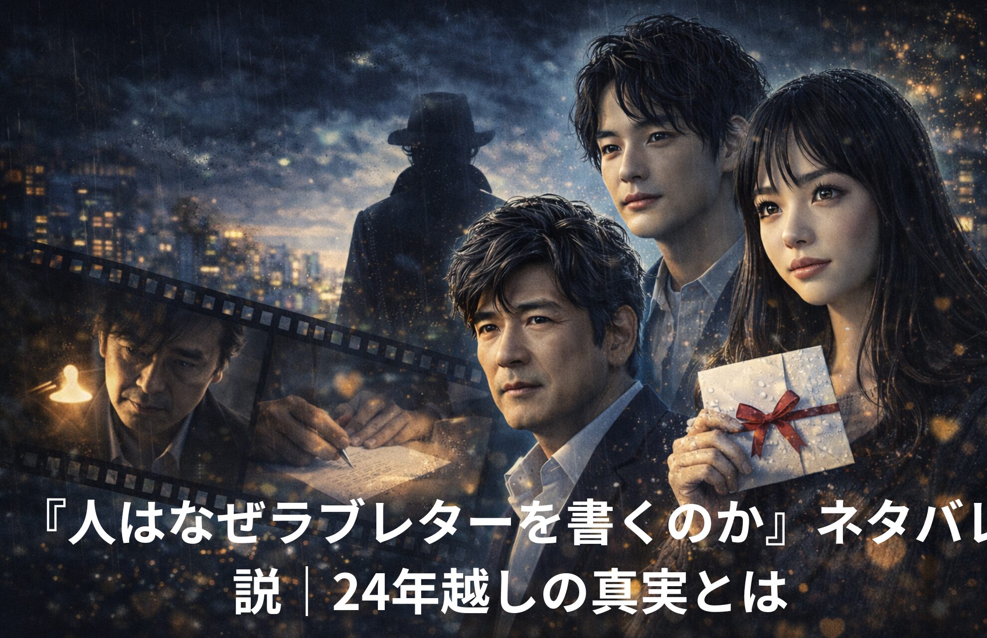 『人はなぜラブレターを書くのか』ネタバレ解説｜24年越しの真実とは