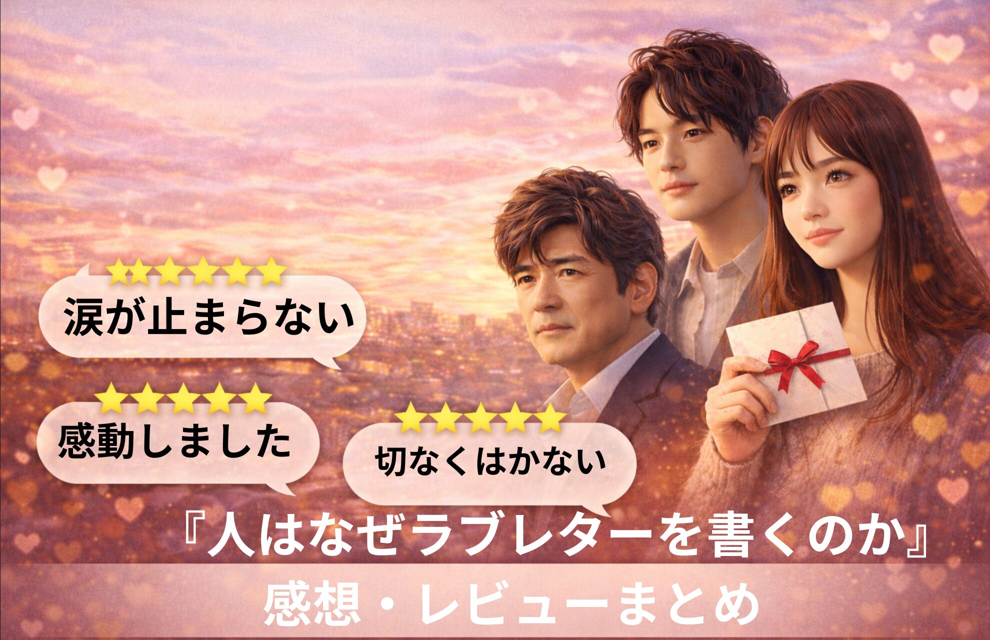 『人はなぜラブレターを書くのか』感想・レビューまとめ